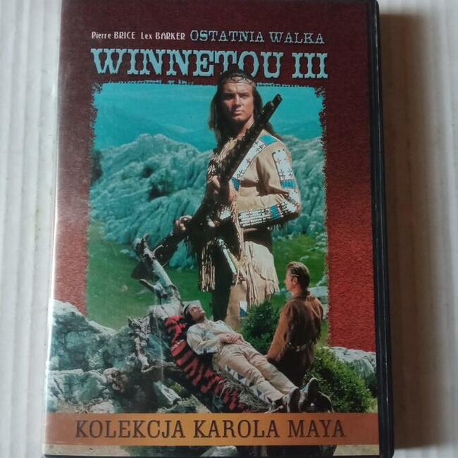 Kolekcja Karola Maya -4 filmy DVD z Winnetou.