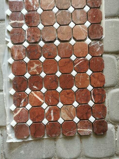 Mozaika marmurowa ALICANTE/CRISTAL WHITE 30,5x30,5x1 poler