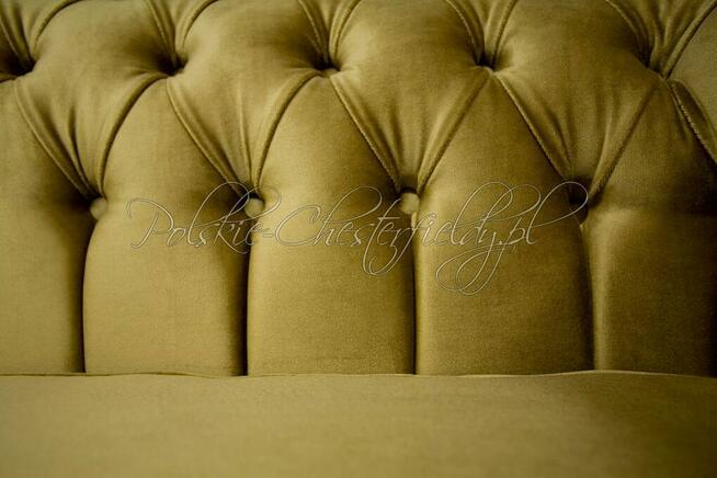 SOFA CHESTERFIELD CANON 4 OS. z funkcją spania codziennego