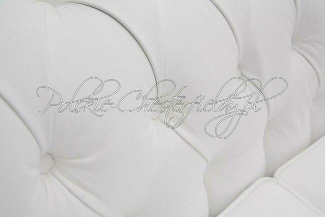 Skórzana SOFA Pikowana CHESTERFIELD CANON 3 OS. RATY