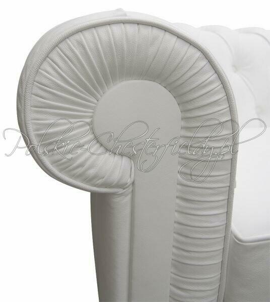 Skórzana SOFA Pikowana CHESTERFIELD CANON 3 OS. RATY