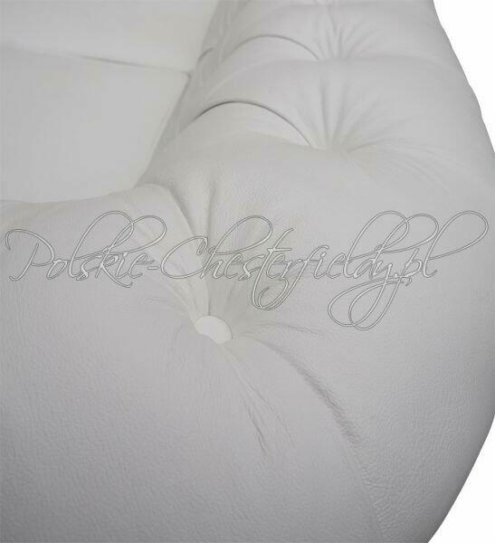 Skórzana SOFA Pikowana CHESTERFIELD CANON 3 OS. RATY