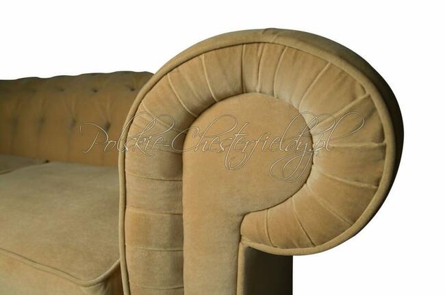 SOFA CHESTERFIELD CANON 2,5 OS. z funkcją spania codziennego