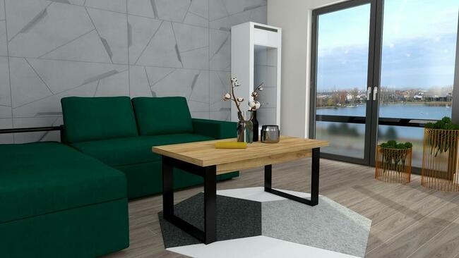 ŁAWA ŁAWOSTÓŁ STOLIK KAWOWY LOFT ROZKŁADANY