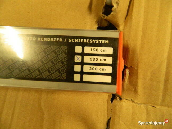 System przesuwny DRE 180cm kolor Dąb polski