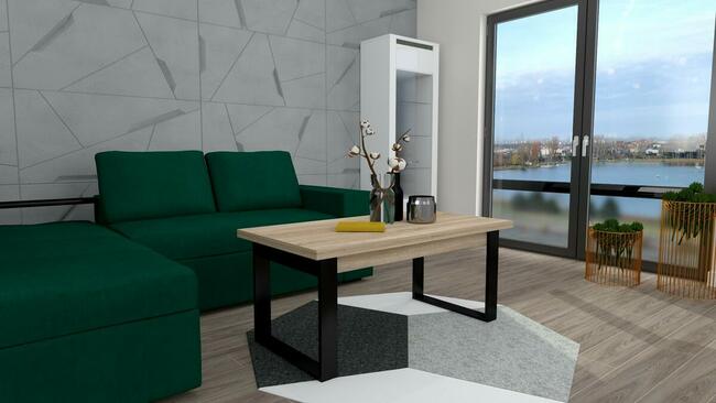 ŁAWA ŁAWOSTÓŁ STOLIK KAWOWY LOFT ROZKŁADANY