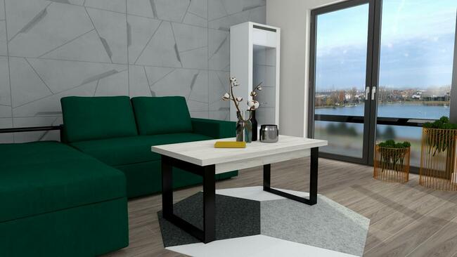 ŁAWA ŁAWOSTÓŁ STOLIK KAWOWY LOFT ROZKŁADANY