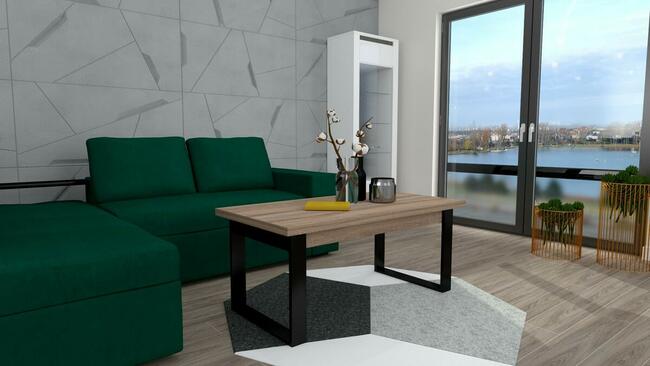 ŁAWA ŁAWOSTÓŁ STOLIK KAWOWY LOFT ROZKŁADANY