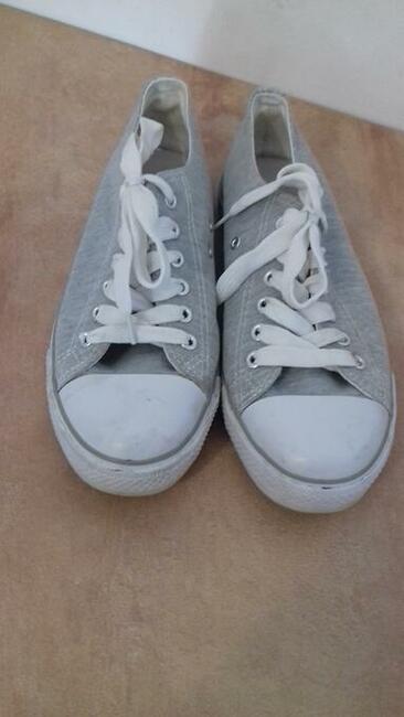 Buty – tenisówki biało-popielate „Atletico”, do sprzeda