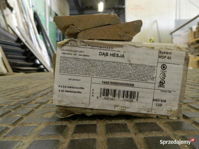 Listwa przypodłogowa MDF Arbiton19x58x2400 dąb hesja