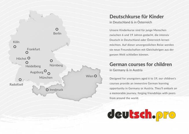 Letnie kursy niemieckiego dla dzieci i młodzieży w Niemczech