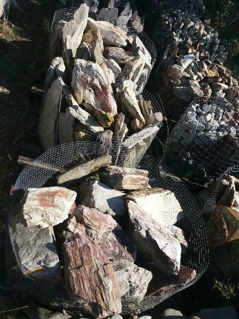 ŁUPEK NA KASKADY, OCZKA /DO DEKORACJI