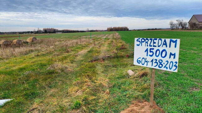 Działka budowlana Krosno gm. Gorzkowice pow. piotrkowski woj