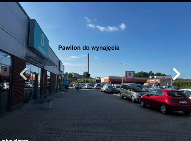 CENTRUM Myszków PARTER 800m2 pawilon do wynajęcia