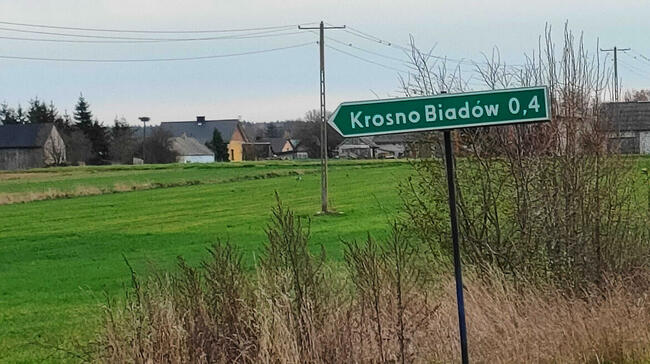 Działka budowlana Krosno gm. Gorzkowice pow. piotrkowski woj