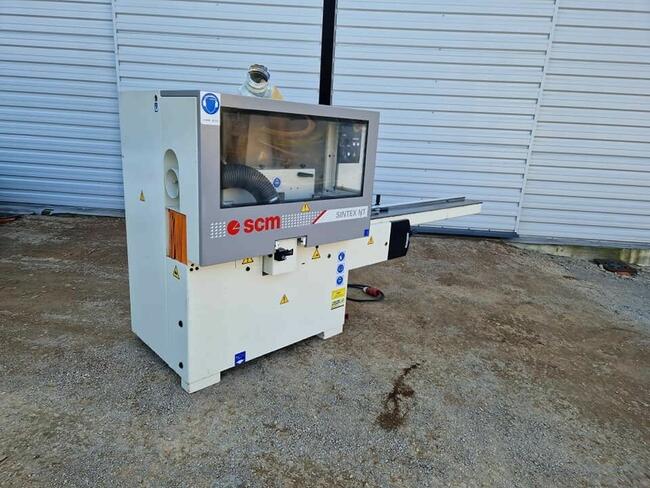 Strugarka czterostronna SCM SINTEX NT ,Strugarka dwustronna,