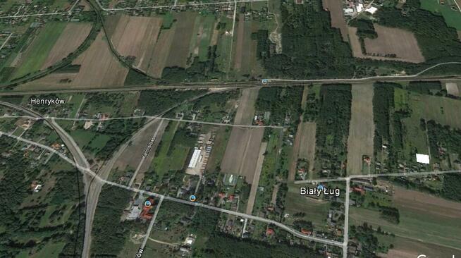 Działka budowlana uzbrojona 1150 m2 Biały Ług