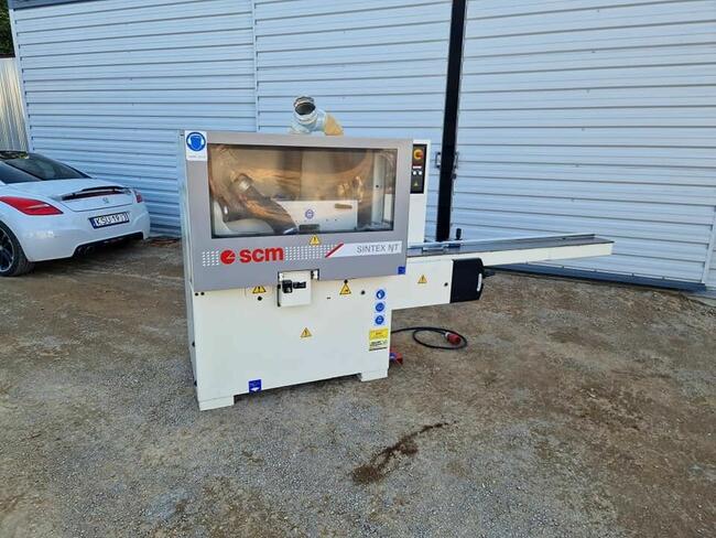 Strugarka czterostronna SCM SINTEX NT ,Strugarka dwustronna,
