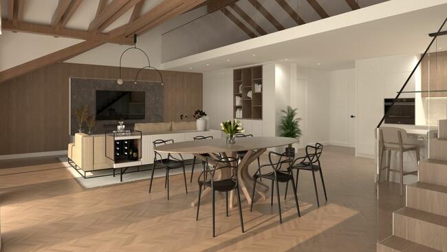 Mieszkanie 96m2 z możliwością antresoli na pokój