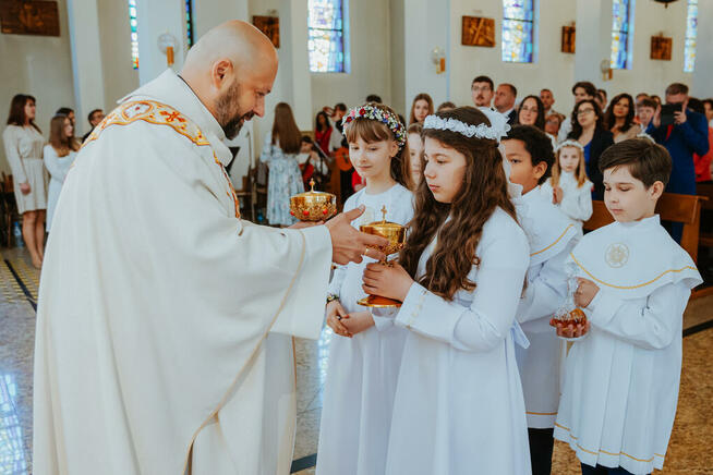 Fotograf Pierwsza Komunia Święta, Komunia grupowa Śląsk