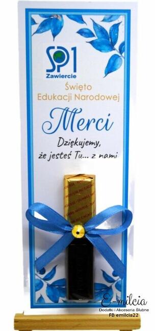 Merci podziękowanie firmowe dla klientów i współpracowników