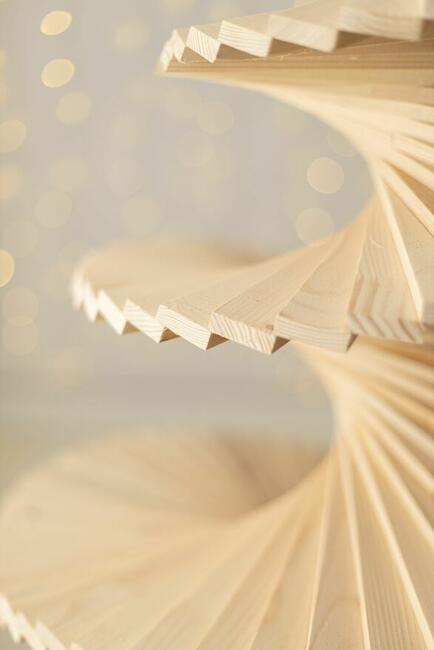 Choinka drewniana EKO drzewko ozdoba świąteczna