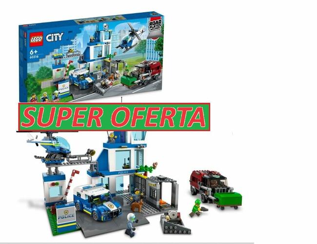 LEGO City 60316 Posterunek policji