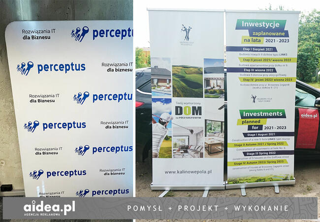 druk banerów, tablice reklamowe, oklejanie witryn sklepowych