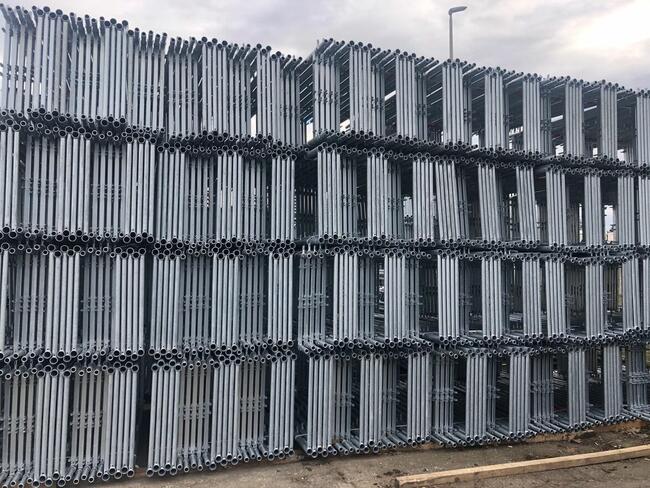 Rusztowanie Elewacyjne Typ Plettac - Nowe Rusztowania 110m2