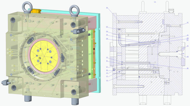 3D Druk Projekty 2D rysunki CAD Projektowanie form