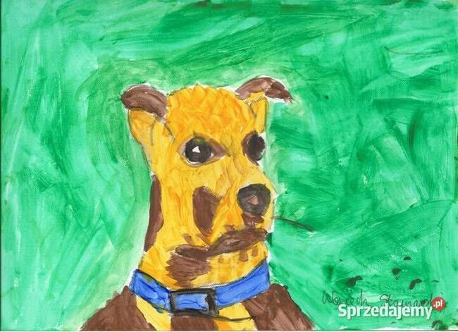 Fizjoterapeuta, akryl, oraz inne obrazy, Wojciech Stawiarski