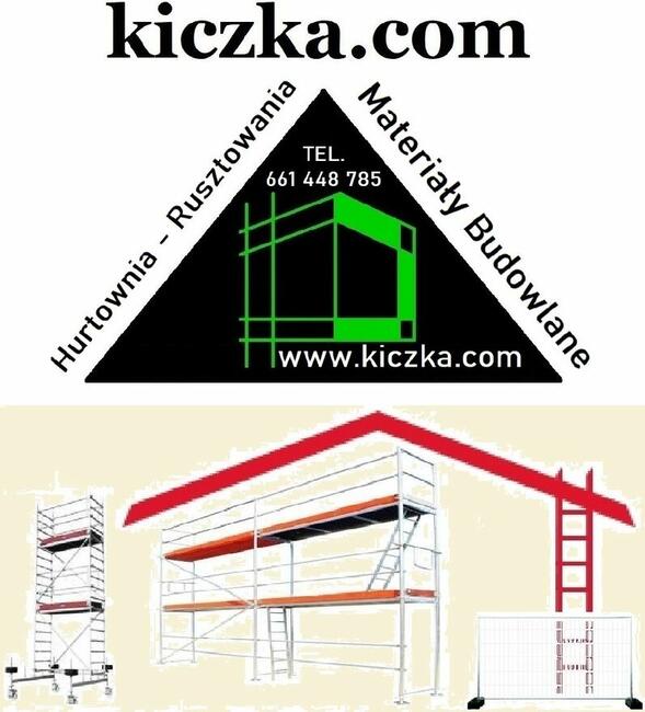 Rusztowanie Elewacyjne Typ Plettac - Nowe Rusztowania 110m2