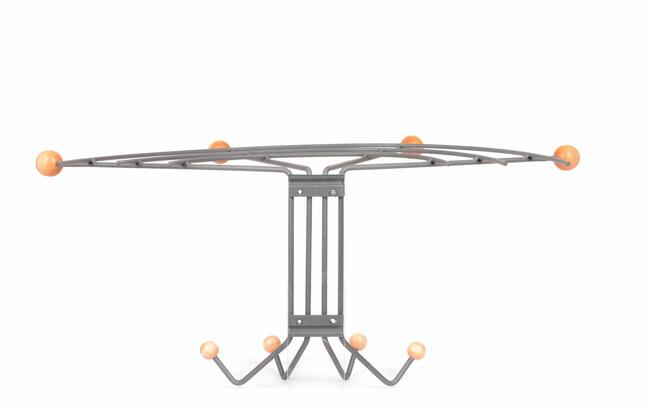 Wieszak do płaszczy z półką