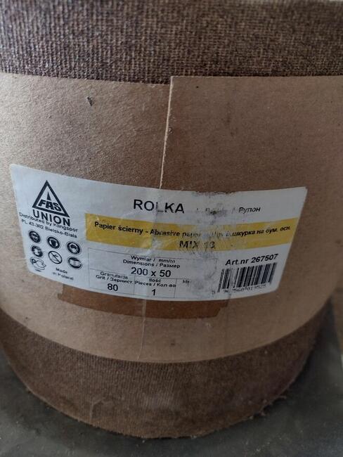 Rolka płótno ścierne KL 381 J 200x50 gr. 80