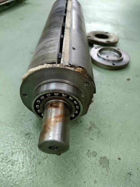 Regeneracja wałów nożowych, walcy posuwu