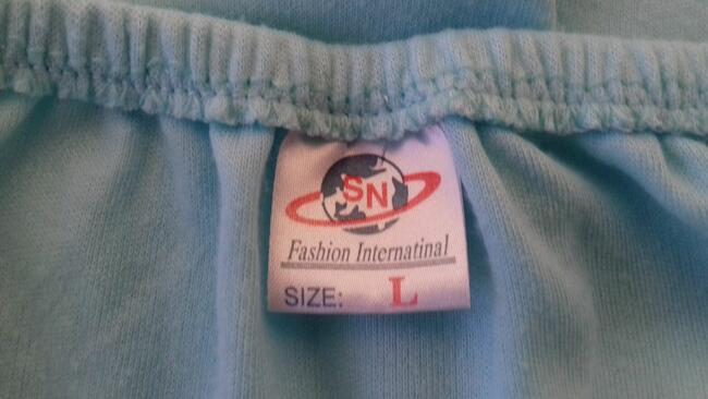 Koszula nocna niebieska SN Fashion Internatinal, do spr