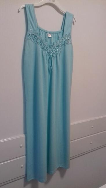 Koszula nocna niebieska SN Fashion Internatinal, do spr