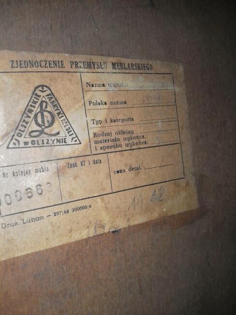 Szafa trzydrzwiowa PRL.