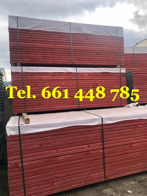 Lekkie RUSZTOWANIE ELEWACYJNE z Podestem Metalowym 6,5m x12m