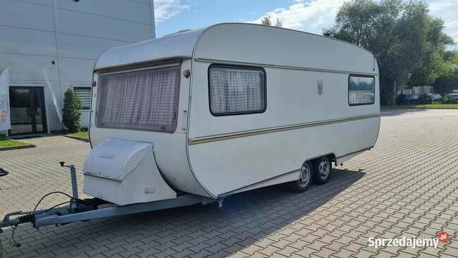 Przyczepa kempingowa tabbert na działkę możliwość transportu