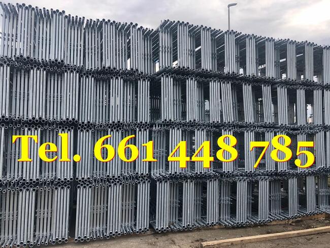 Lekkie RUSZTOWANIE ELEWACYJNE z Podestem Metalowym 6,5m x12m