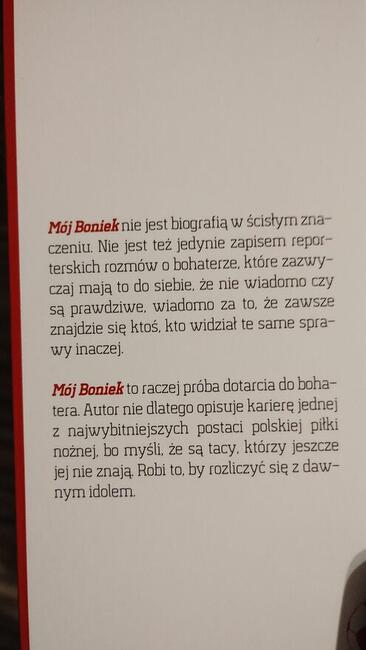 Książka „Mój Boniek” – Jacek Sarzało