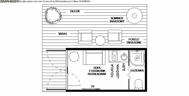 Sprzedam dom modułowy letniskowy tiny house, raty 3 x 13000
