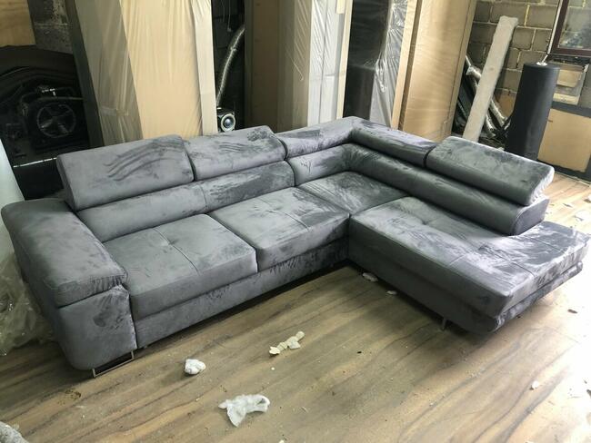 Bestseller - Narożnik LOFT , regulowane zagłówki,