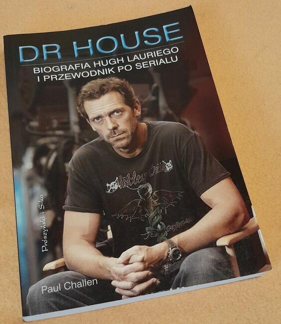 Książka - Dr House - Biografia Hugh Lauriego...