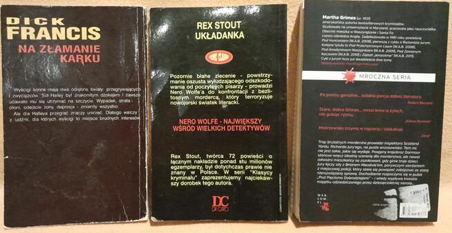 Kryminał, sensacja, thriller - trójpak zagraniczny