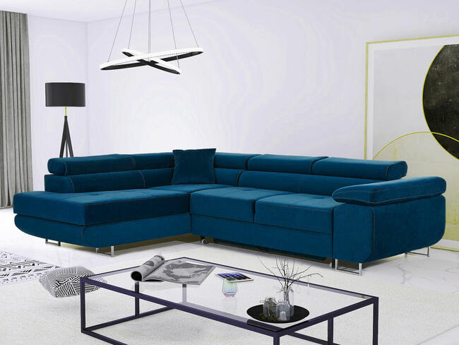 Nowość - Narożnik LOFT , regulowane zagłówki, atrakcyjna cena