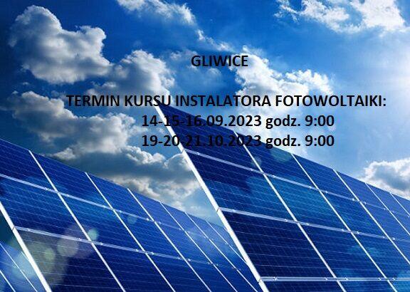 Szkolenie Gliwice kurs instalatora PV Fotowoltaika + pomiary