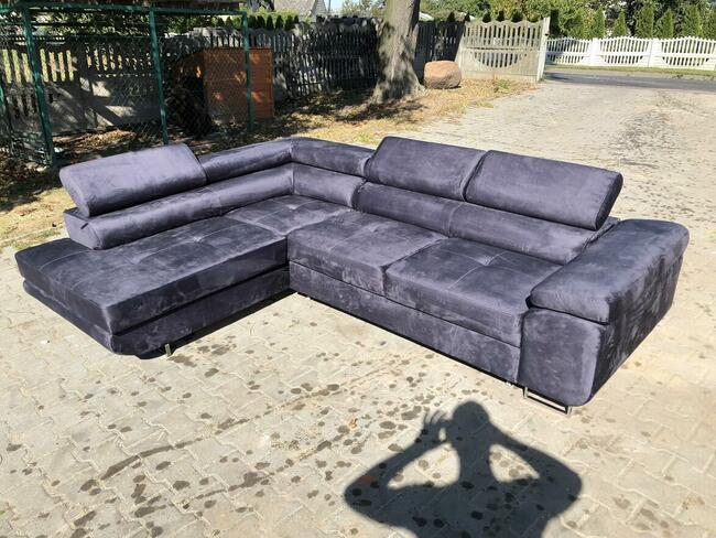 Bestseller - Narożnik LOFT , regulowane zagłówki,