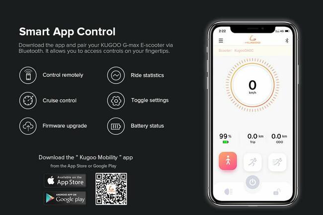 Hulajnoga elektryczna Kugoo G-Max - 500W